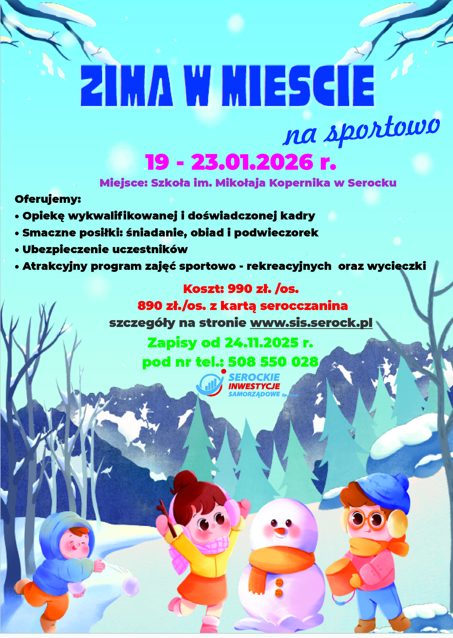 Zima w mieście 2026